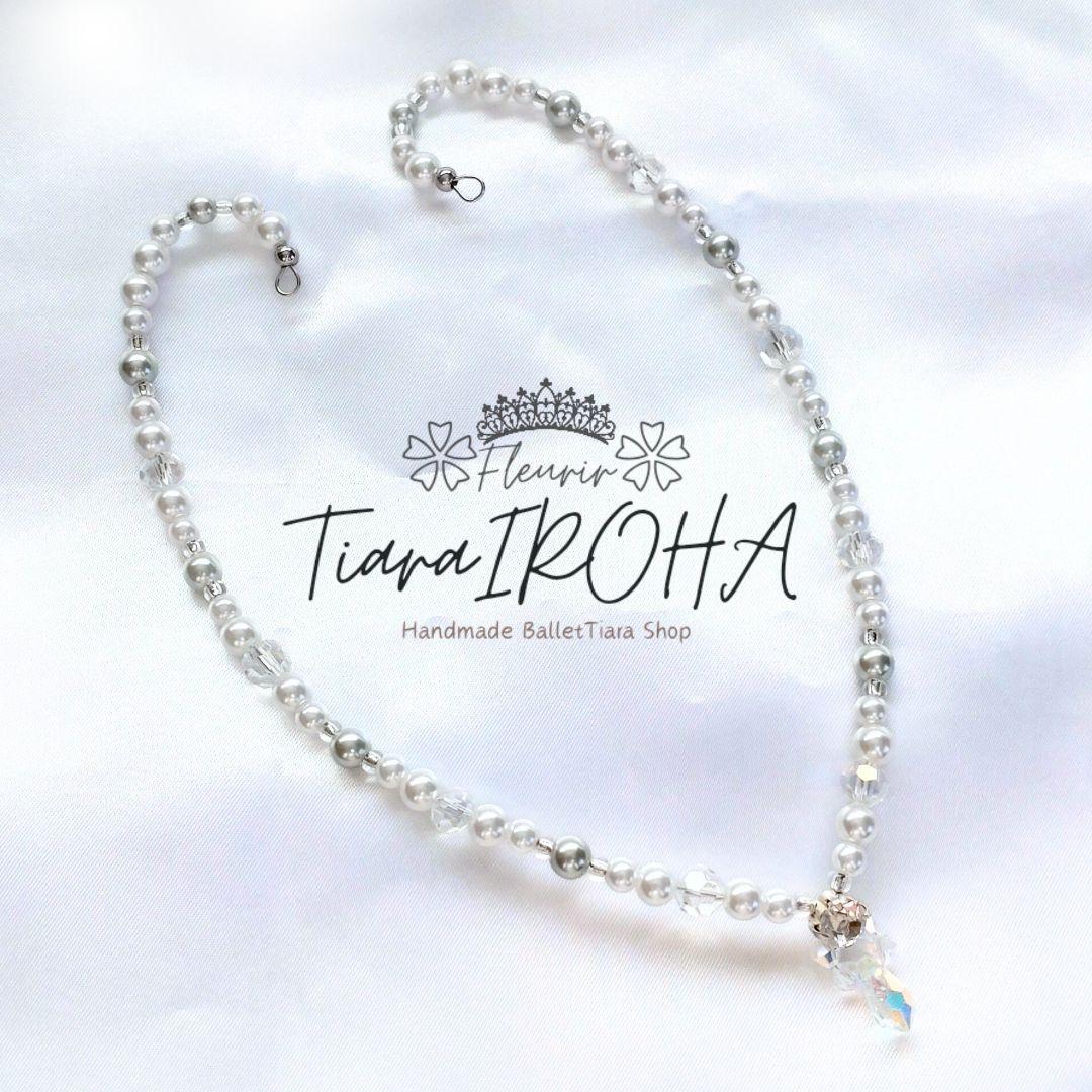 バレエティアラ カチューシャ/クラウン兼用　シルバー　コーム付