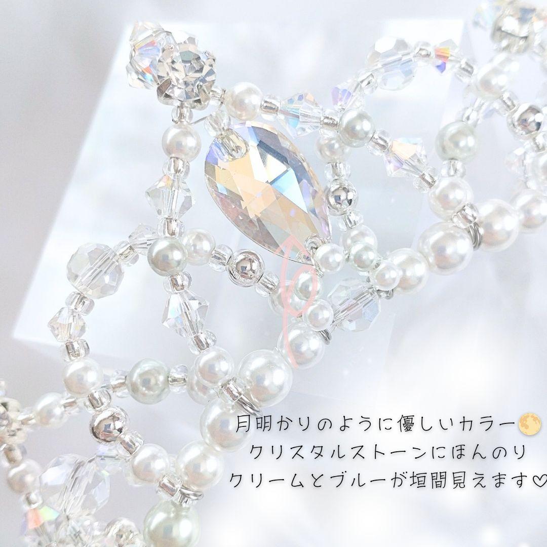 バレエティアラ カチューシャ/クラウン兼用　シルバー　コーム付