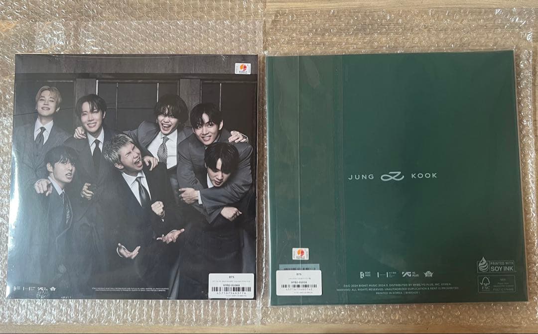 ジョングクGOLDEN ARIRANG Standard Vinyl LPセット