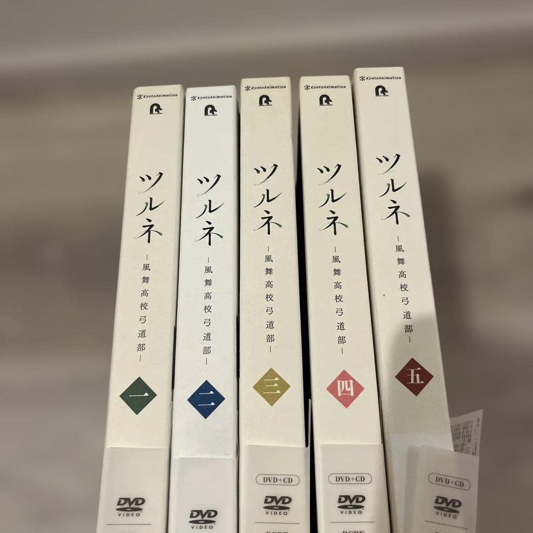 【DVD】ツルネ　 全5巻　初回限定盤　一期
