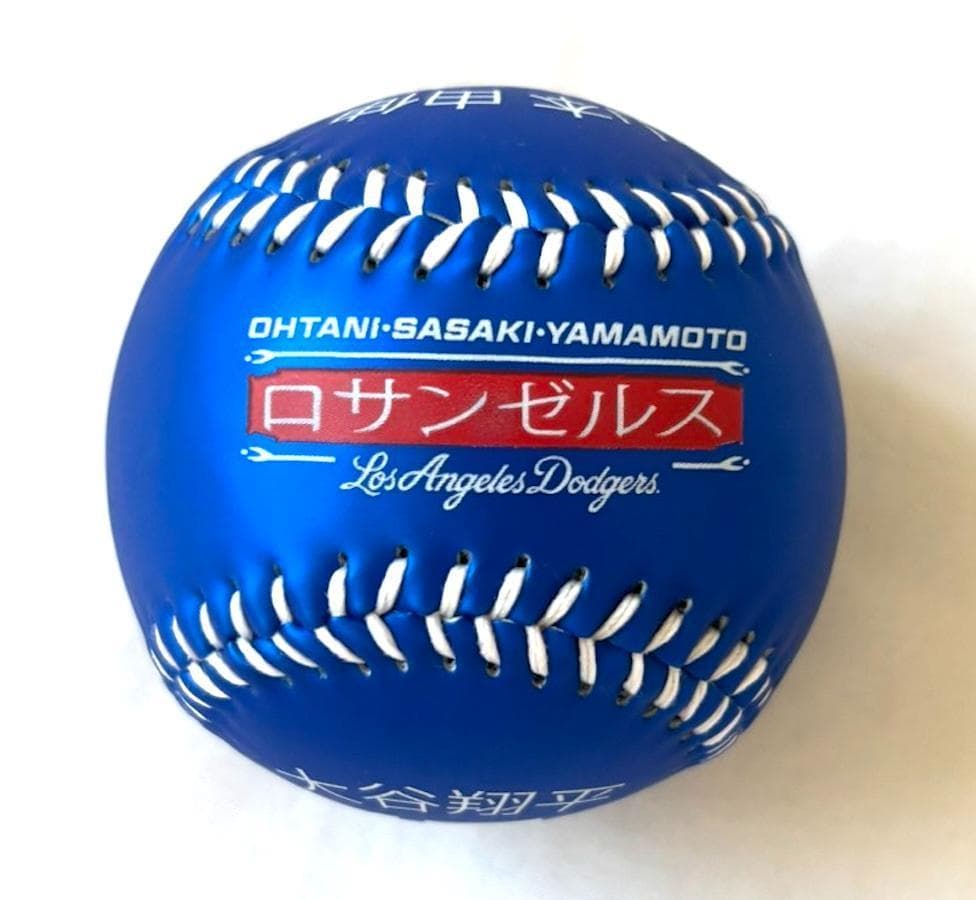 【米国限定】1個のみ/大谷翔平/山本由伸/佐々木朗希 レプリカボール ドジャース