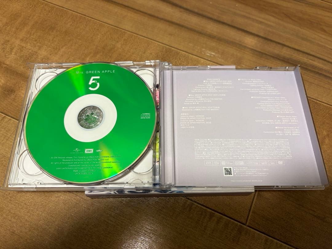 Mrs. GREEN APPLE 初回限定盤 5