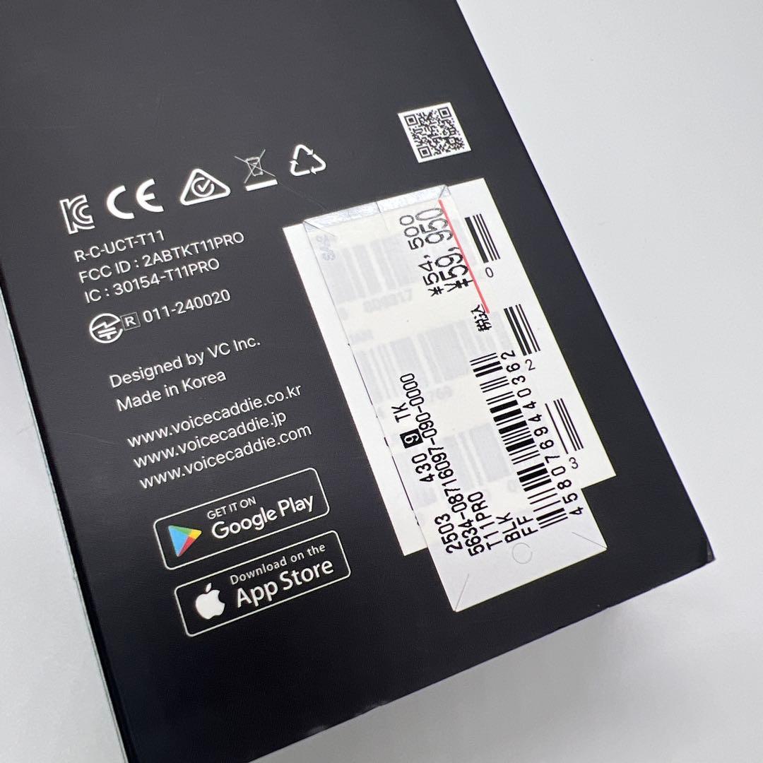 VOICE CADDIE ボイスキャディー T11 PRO GPSゴルフウォッチ