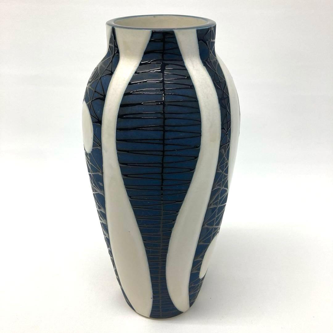 『陶泉作』 花器 Vintage vase Written by \"Tosen\"