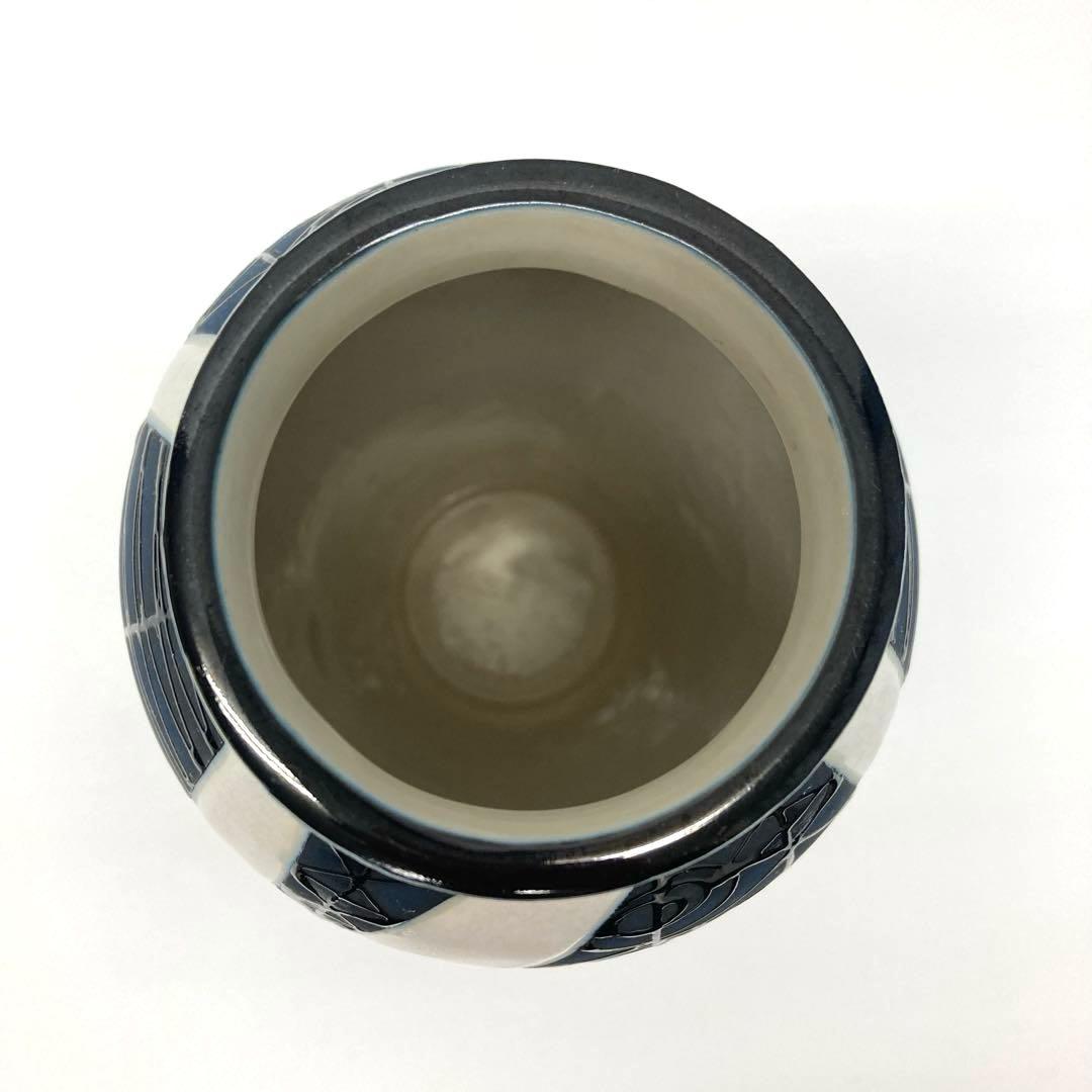 『陶泉作』 花器 Vintage vase Written by \"Tosen\"