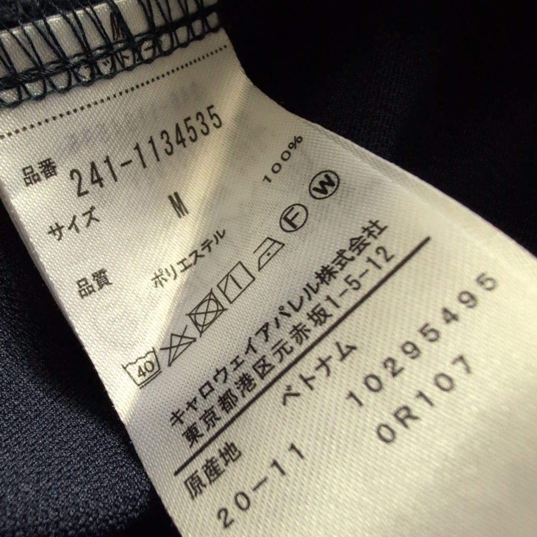 【極美品】キャロウェイゴルフ　ボタニカル総柄　速乾ポロシャツ半袖　M