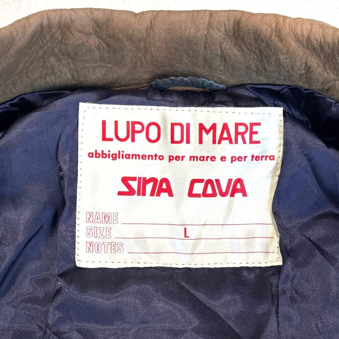 専用【メンズL】SINACOVA シナコバ レザージャケット スタジャン　ロゴ