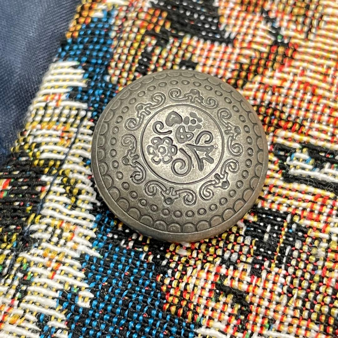 &ellecy ライオン柄ボタン付きジャケット ゴブラン織　ロイスクレヨン