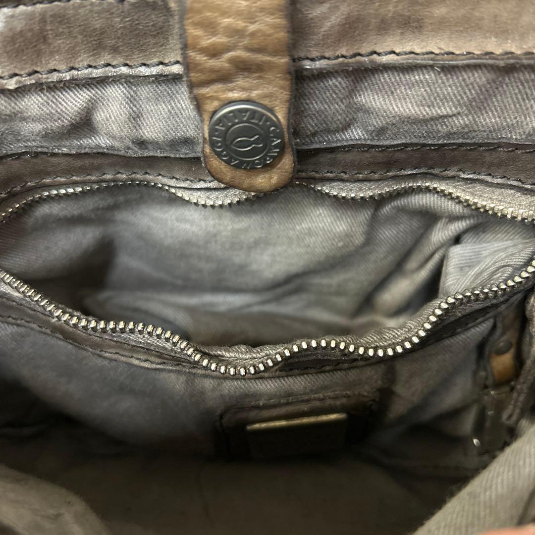 【専用】wし33 CAMPOMAGGIカンポマジック　2wayレザーバッグ　お得