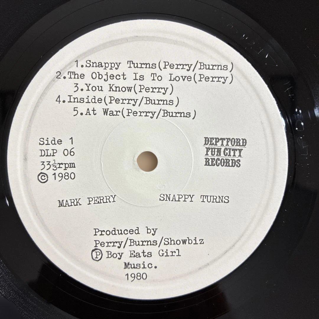 MARK PERRY / SNAPPY TURNS 輸入12inchレコード