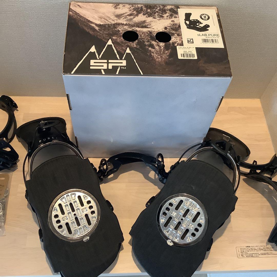 SP sLAB.PURE M メンズ　スノーボード　ビンディング　バインディング
