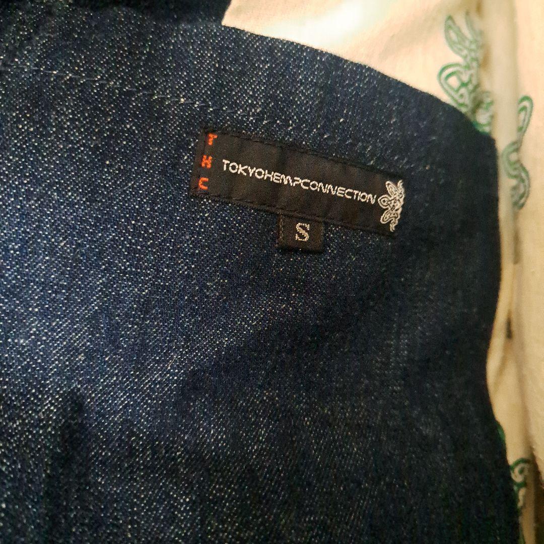 美品　TOKYOHEMPCONNECTION　Sサイズ　ダウンベスト