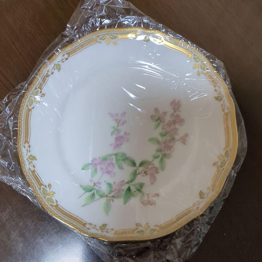【新品未使用】Noritake Gala Contessa 花柄皿 6枚セット