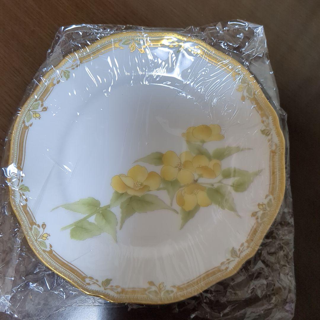 【新品未使用】Noritake Gala Contessa 花柄皿 6枚セット
