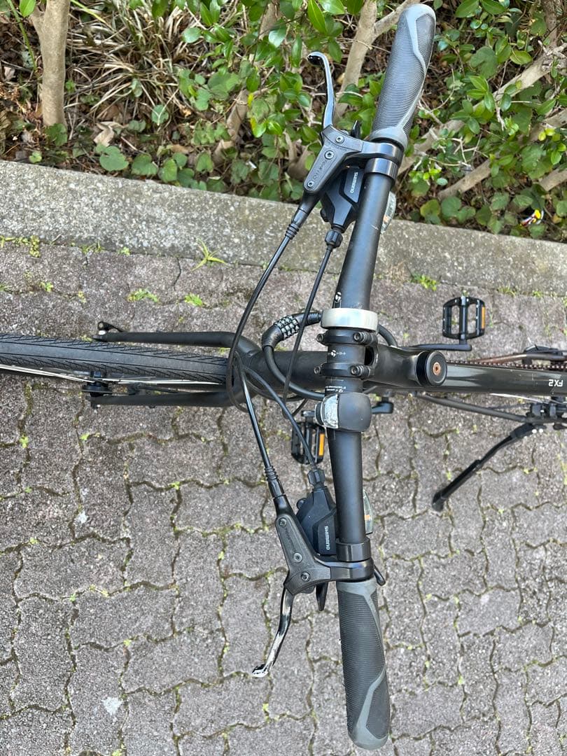 クロスバイク ブラック