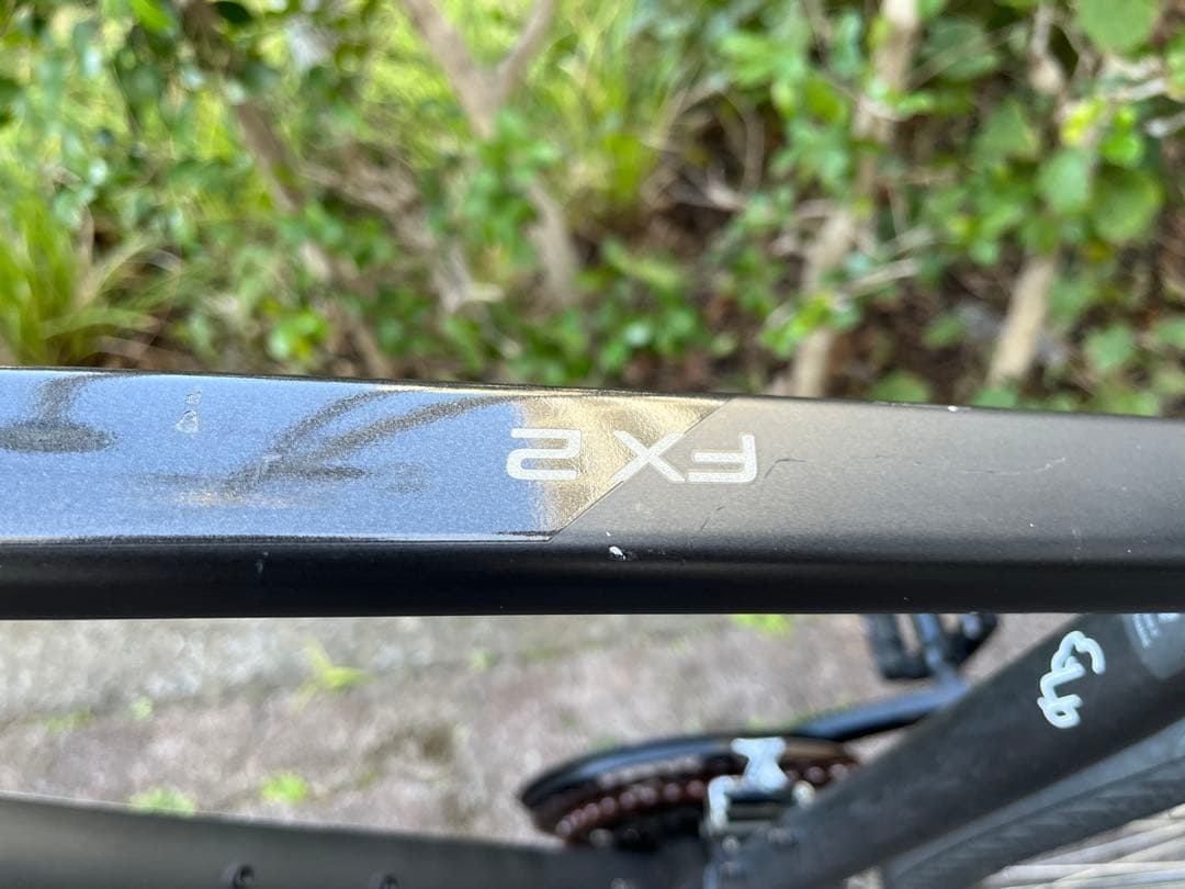 クロスバイク ブラック