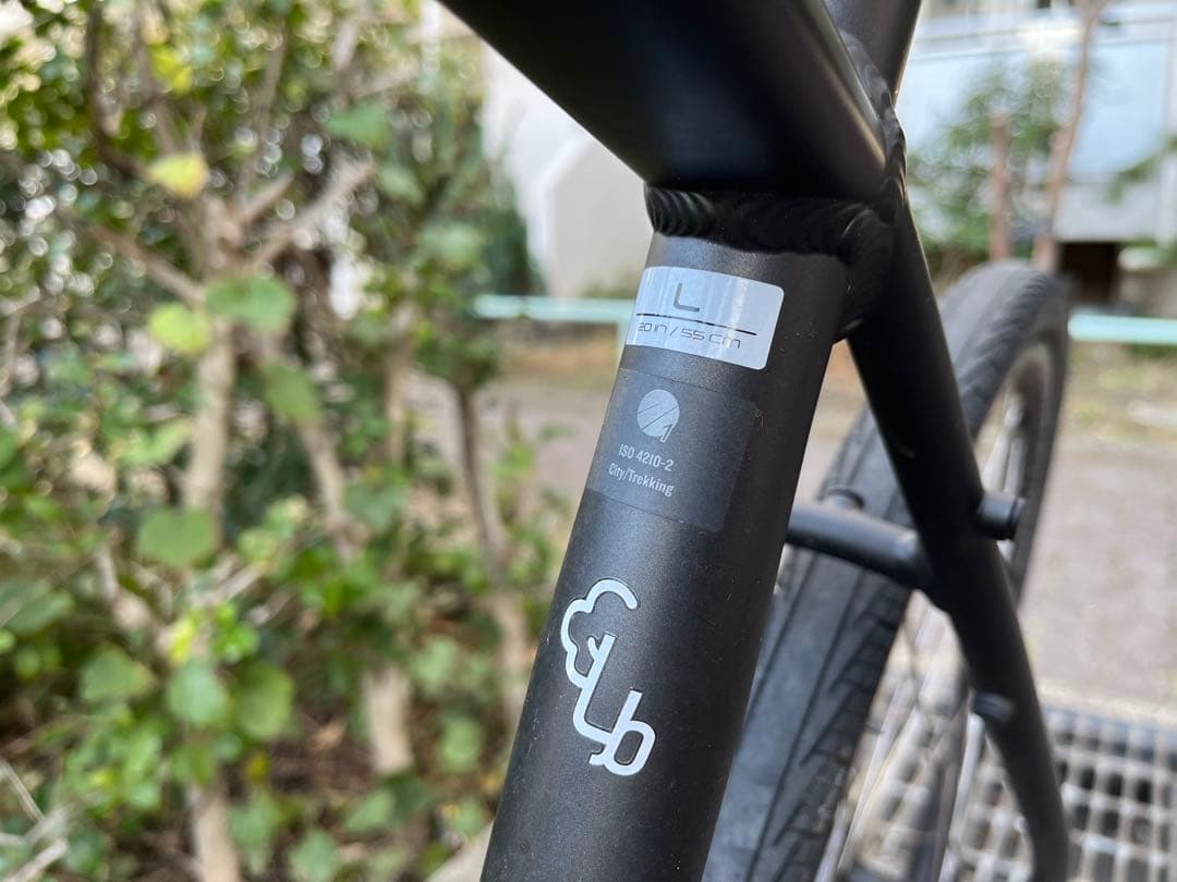 クロスバイク ブラック