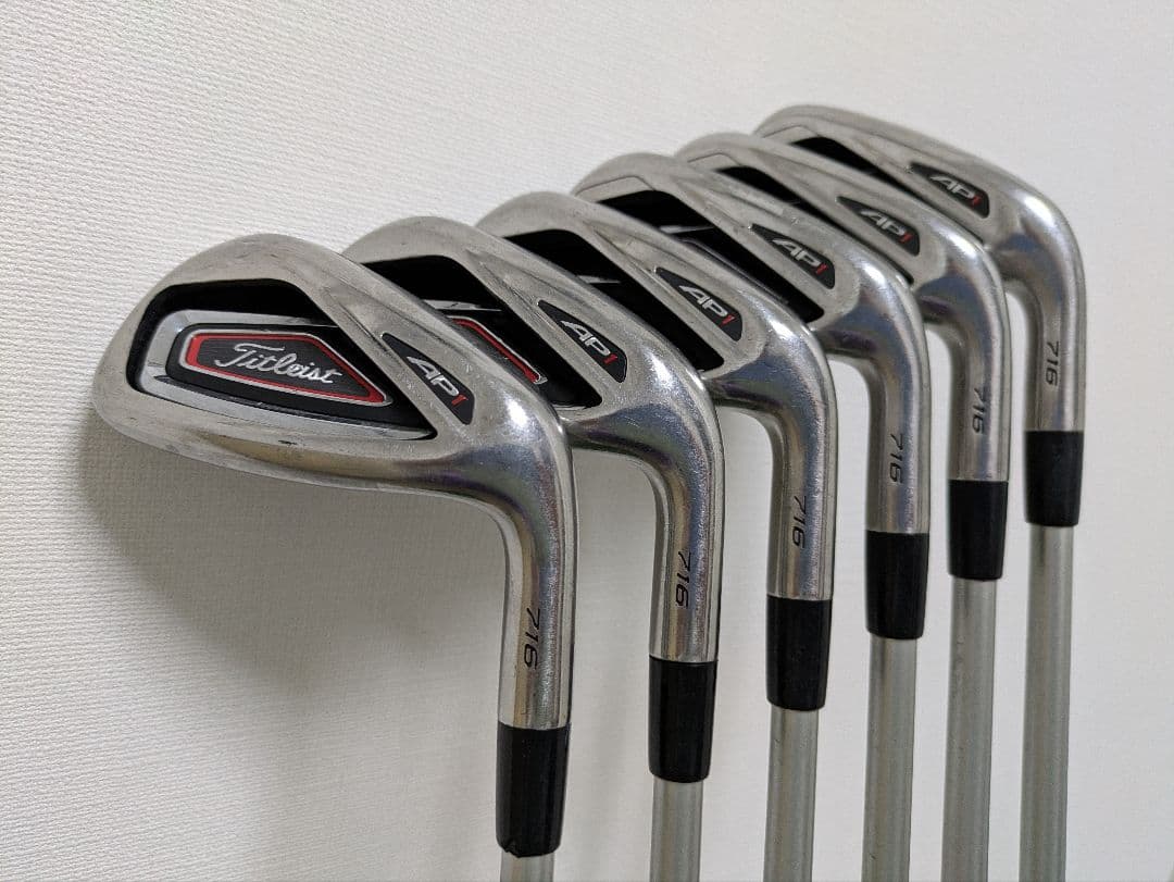 Titleist AP1 716 アイアンセット タイトリスト グリップ新