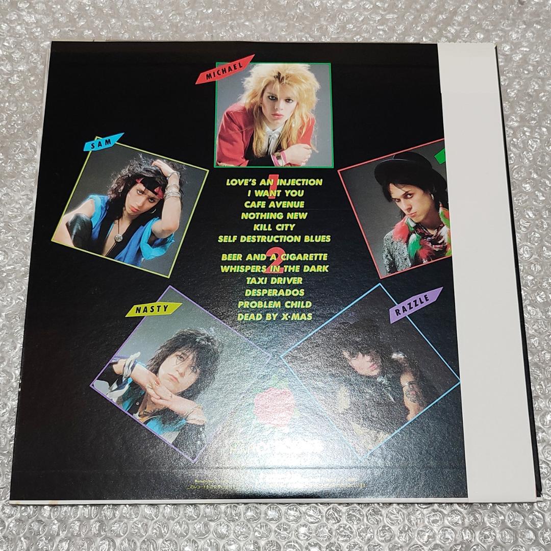 【極美】ハノイ・ロックス 国内盤 初期アルバム 2枚セット LP