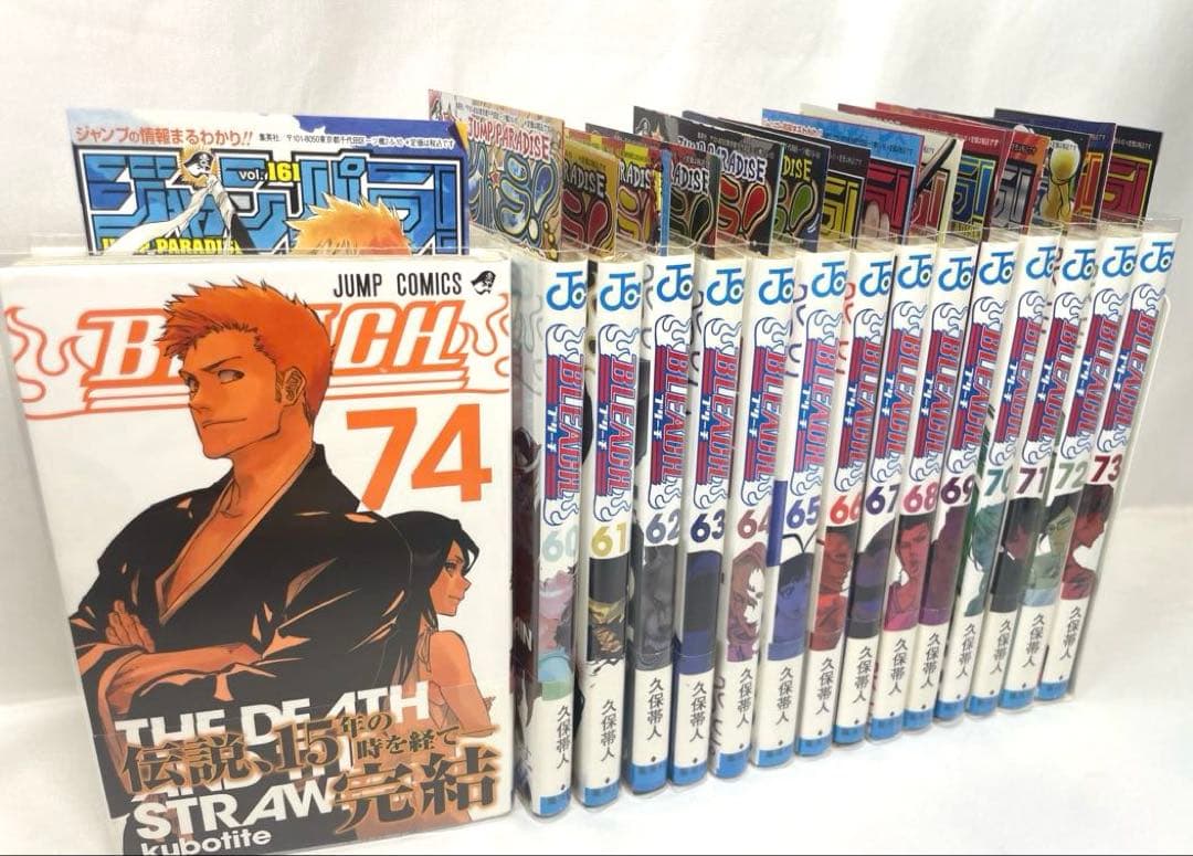 【極希少・全巻初版・帯付・完備品】BLEACH 全74巻 ＋ 関連本25冊
