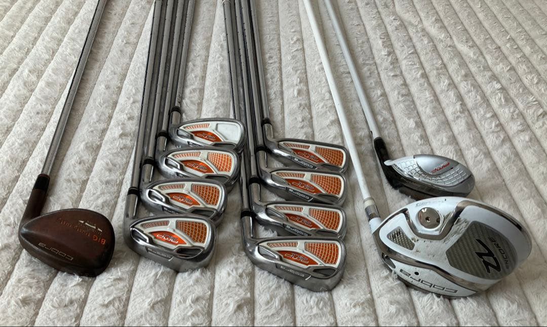 名器！コブラ アイアンドライバーセット AMP