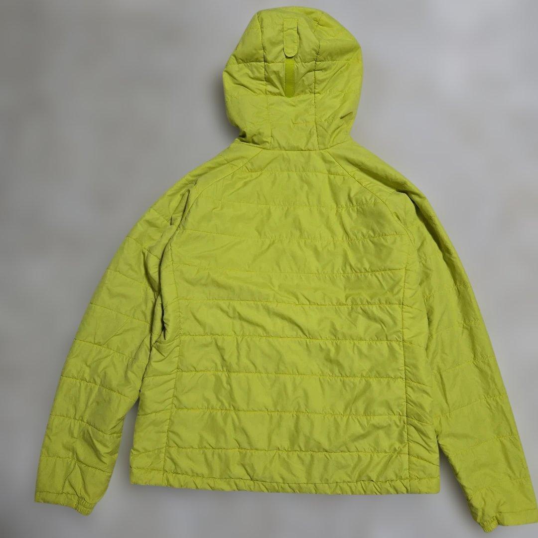 モンベル サーマランド パーカー リバーシブル 中綿 ジャケット L 青×黄
