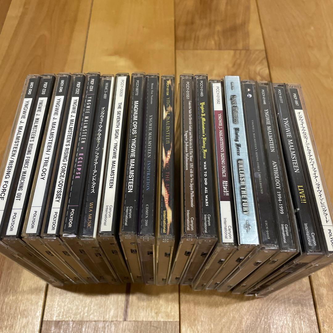 Yngwie Malmsteen / CD18枚セット + 教則DVD