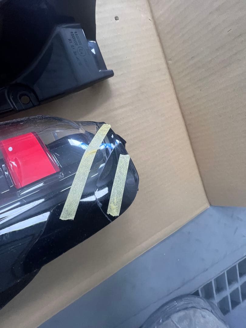 テールランプ 2個セット レッド/クリア