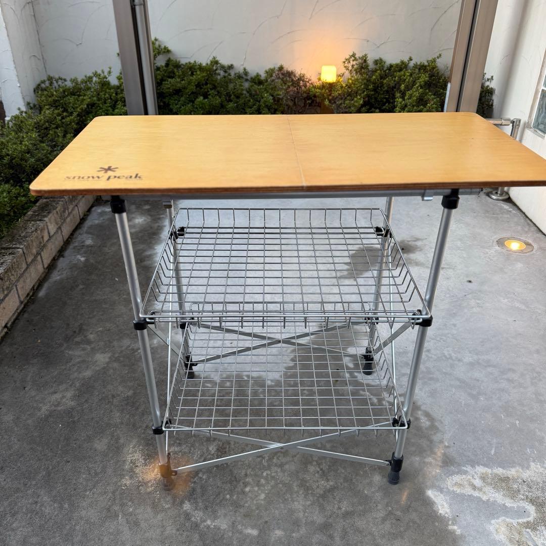 【廃盤品】スノーピーク フィールドキッチンテーブル