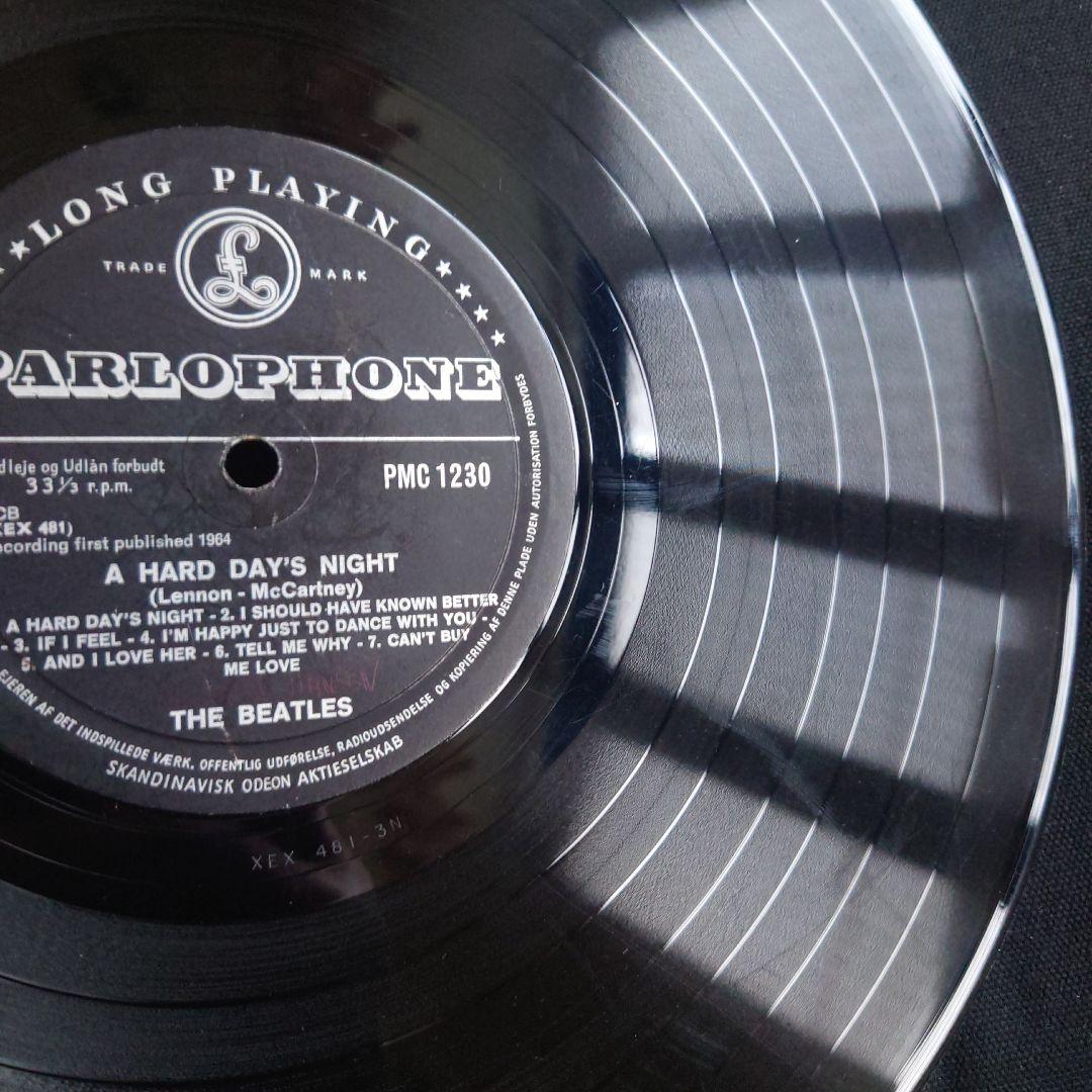 ビートルズ BEATLES/ A HARD DAY'S NIGHT/デンマーク盤