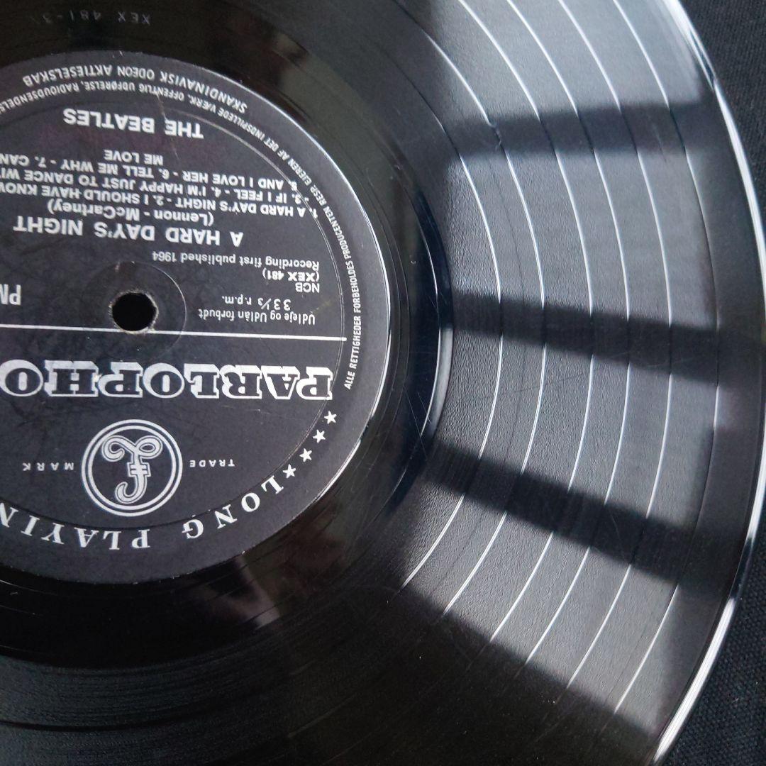 ビートルズ BEATLES/ A HARD DAY'S NIGHT/デンマーク盤