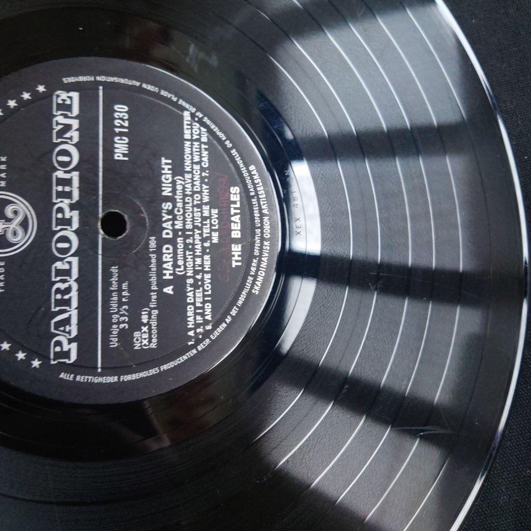 ビートルズ BEATLES/ A HARD DAY'S NIGHT/デンマーク盤