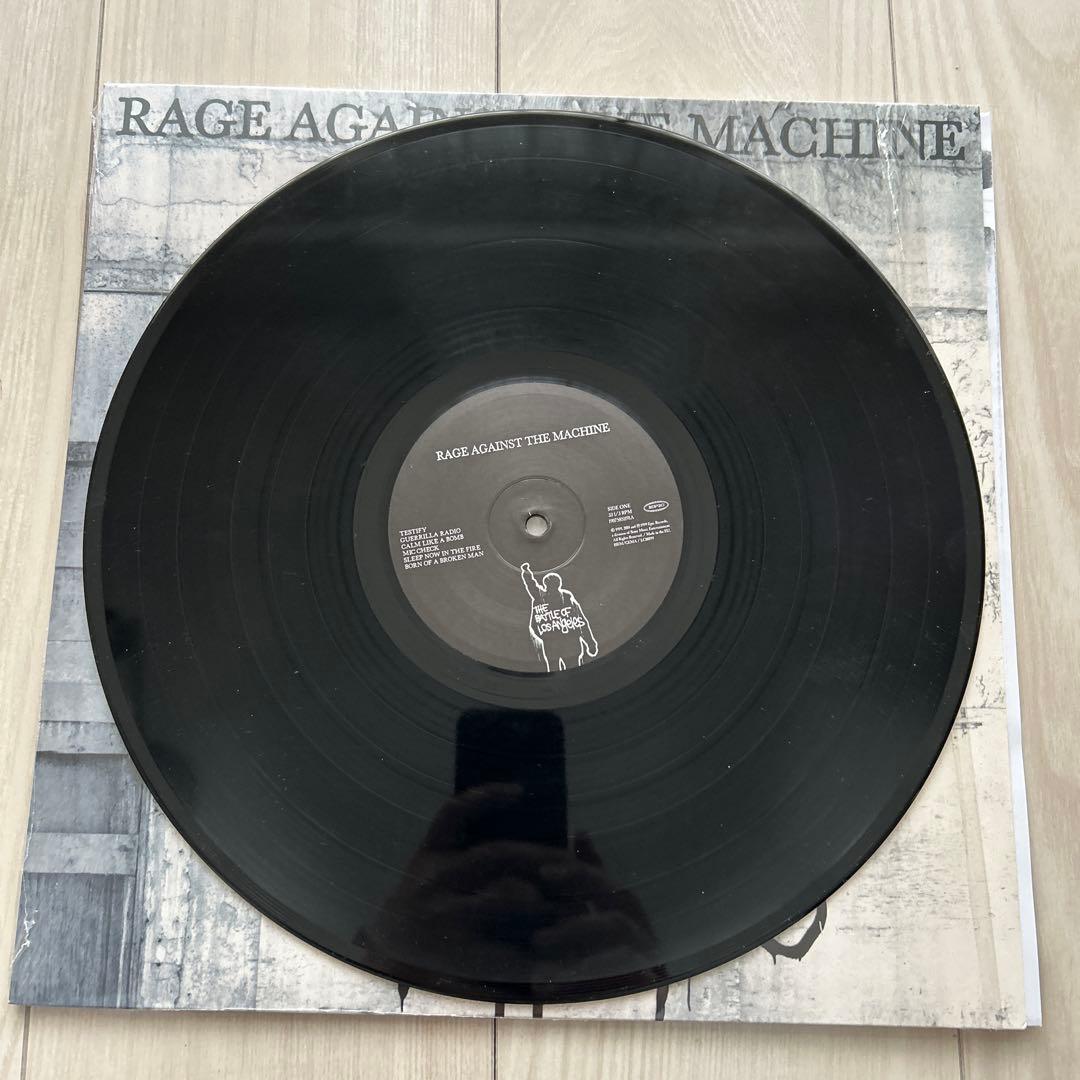 洋楽 RAGE AGAINST THE MACHINE LP