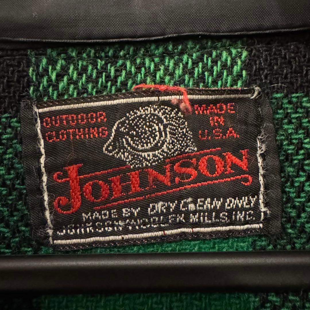 Johnson バッファローチェック ウールジャケット キムタク L相当