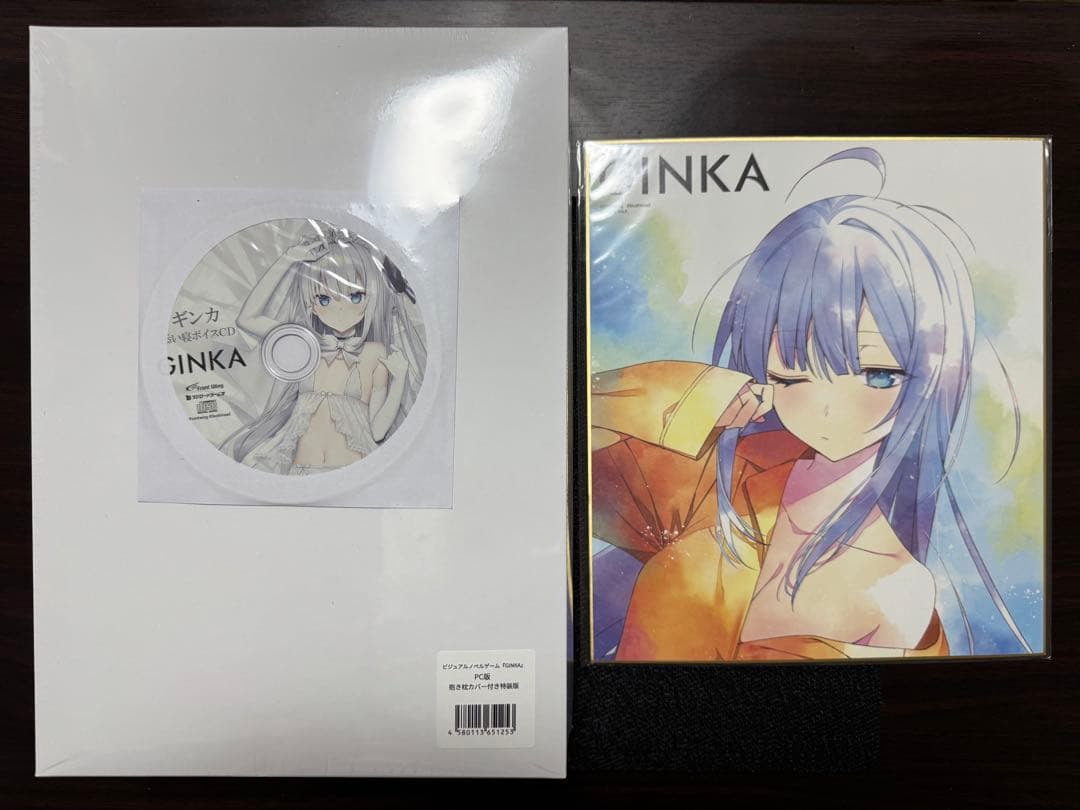 【新品未開封】GINKA 抱き枕カバー付き特装版 PCゲーム