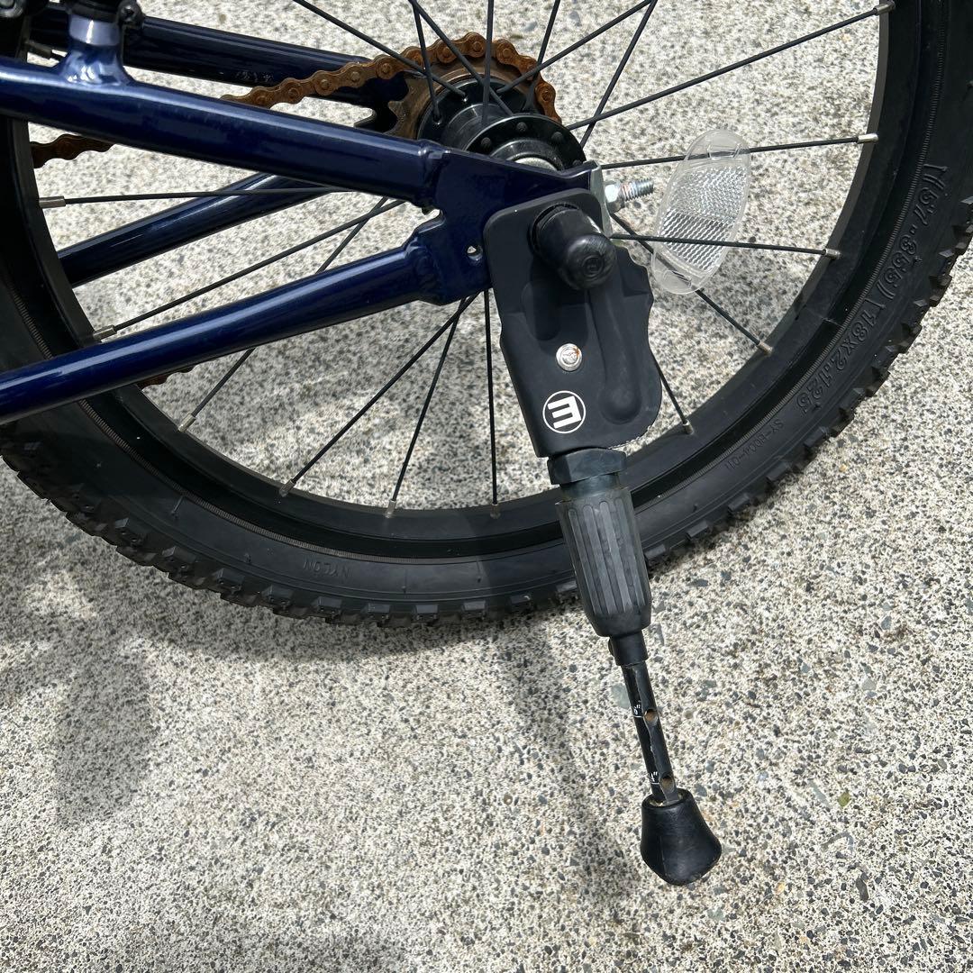 ヨツバサイクル18インチ　ネイビー