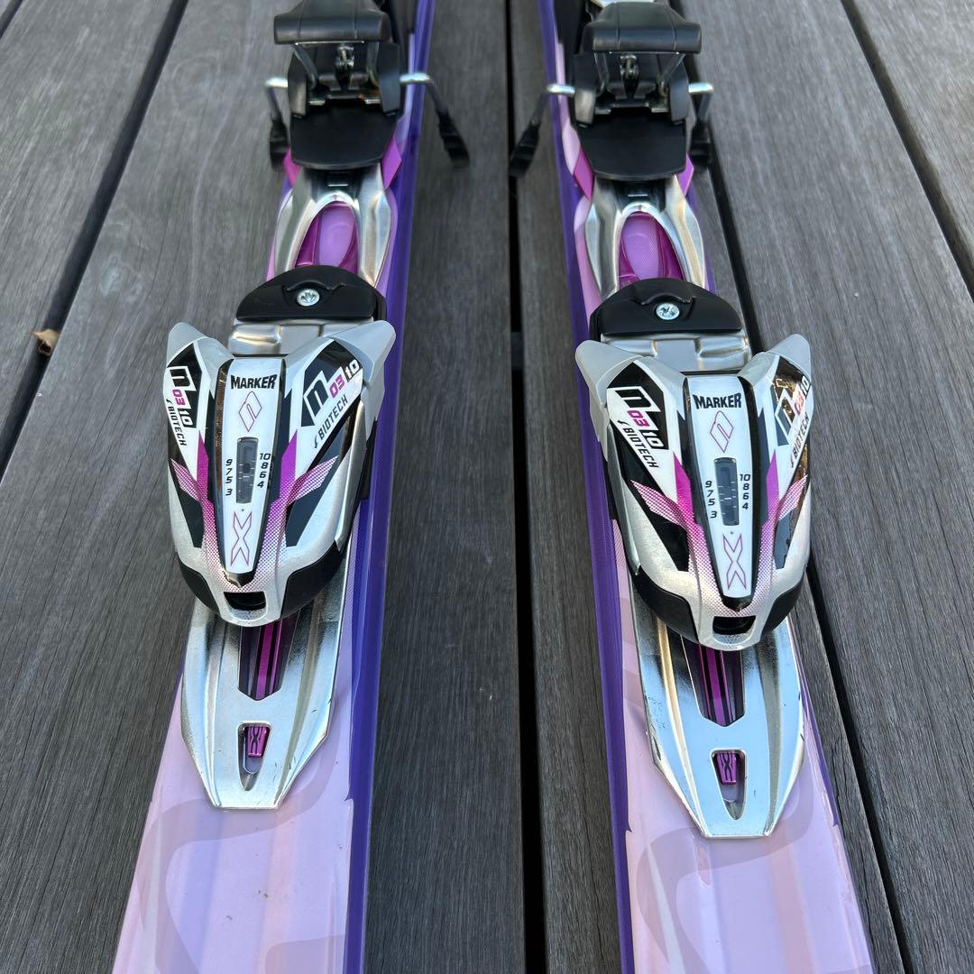ノルディカ　紫色 152cm 女性用　スキー板
