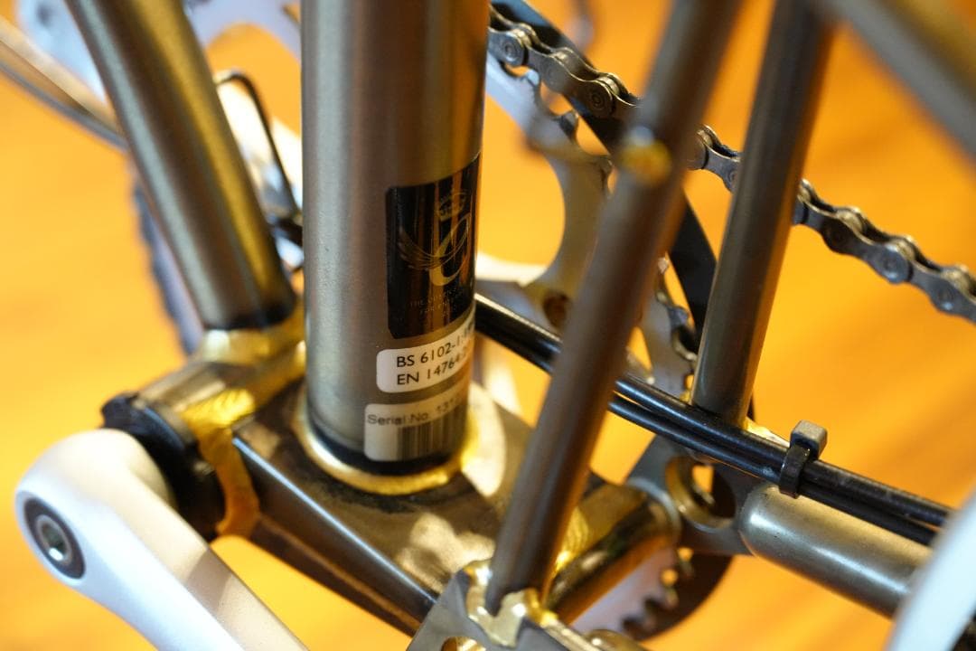 BROMPTON ブロンプトン RAWカラー 美品 フルカスタム 外装7速