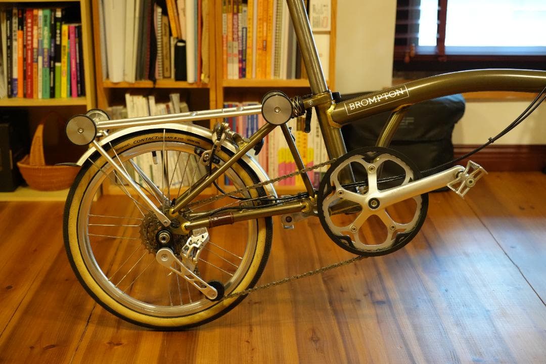 BROMPTON ブロンプトン RAWカラー 美品 フルカスタム 外装7速