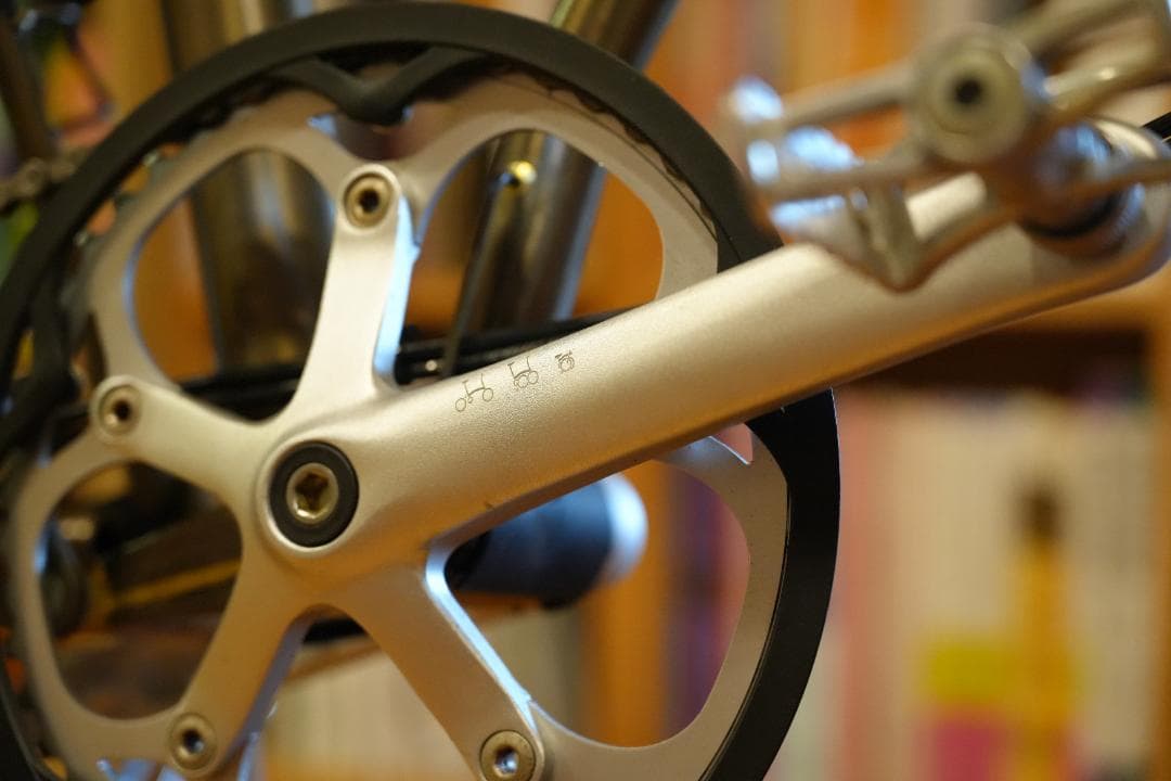 BROMPTON ブロンプトン RAWカラー 美品 フルカスタム 外装7速