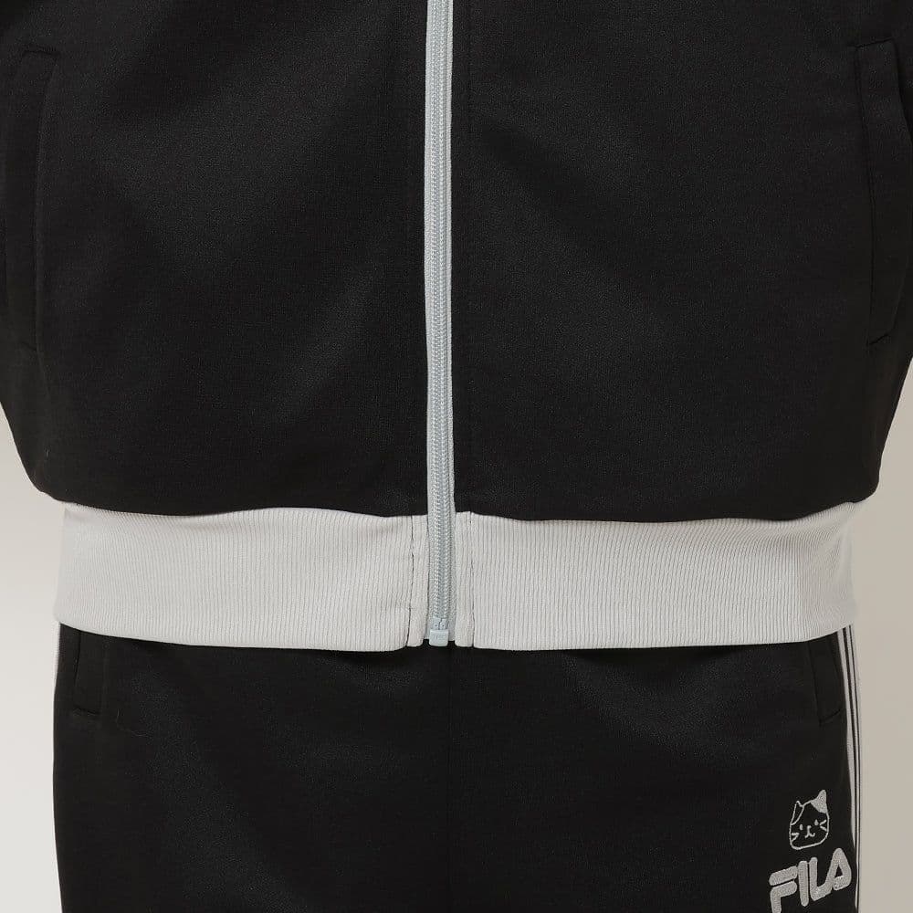 新品タグ付き フィラ ジャージ ジャケット ブラック 男女兼用 フリーサイズ