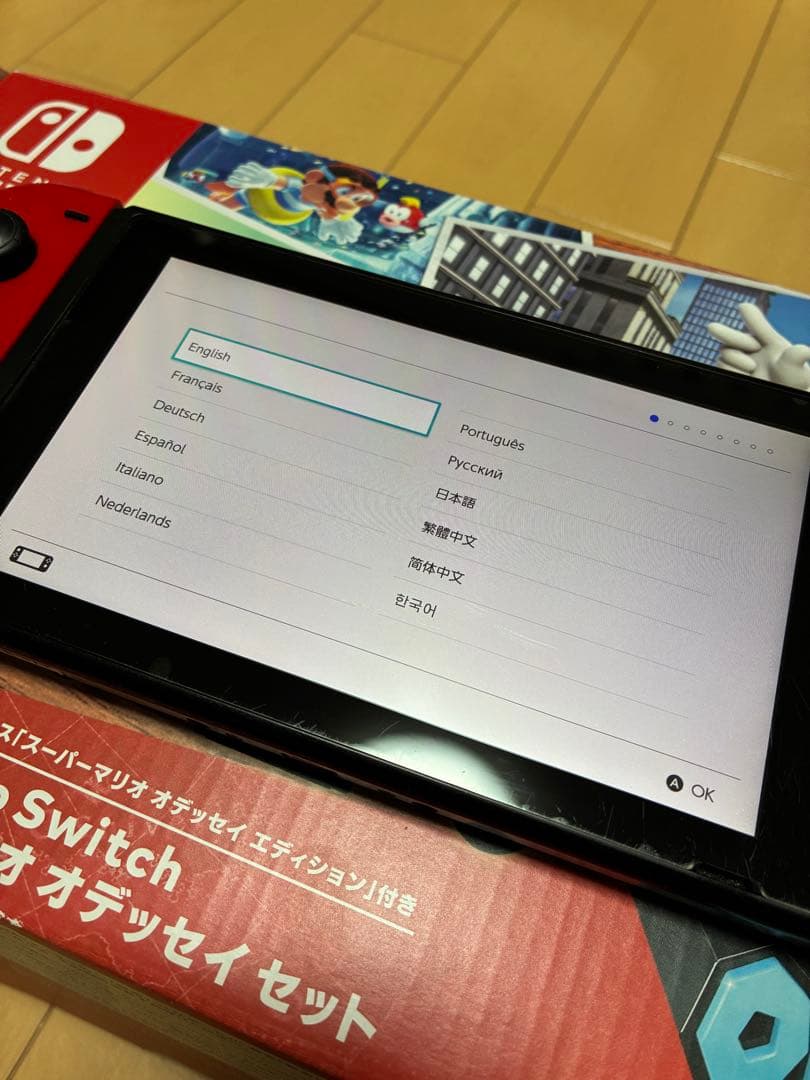 Nintendo Switch スーパーマリオ オデッセイモデル　ソフト無し