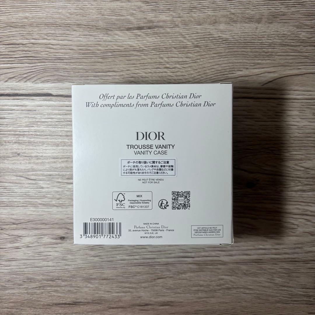 ディオール オリジナル ジュエリーケース ノベルティ 2025年ホリデー