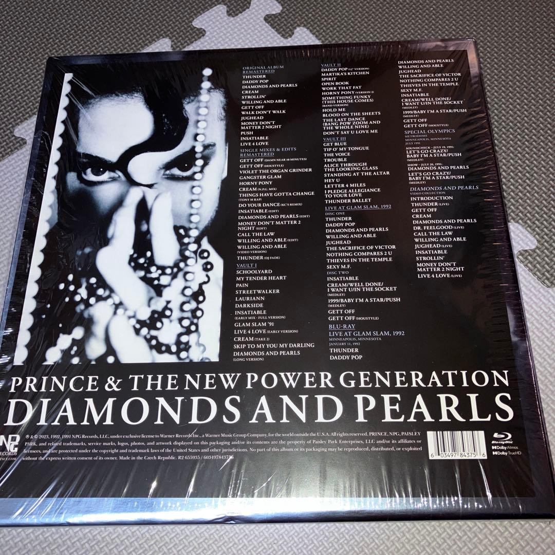 PRINCE DIAMONDS AND PEARLS DX 7CD ブルーレイ