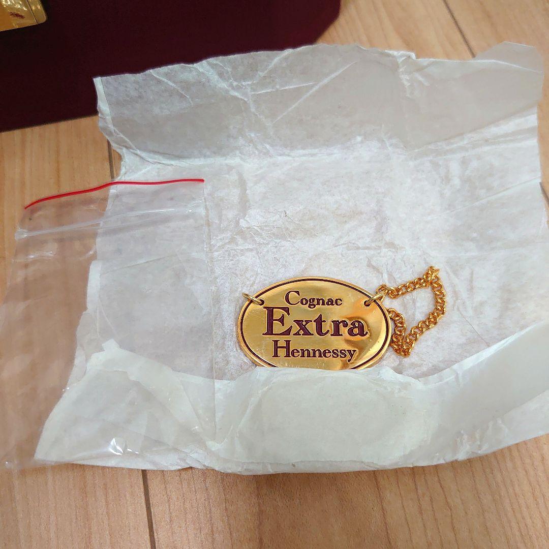 ヘネシーエクストラ バカラ クリスタル デキャンタ　替え栓・箱・冊子・タグあり