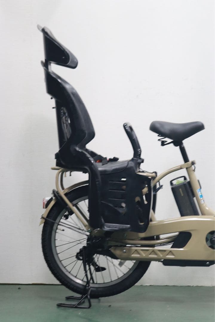 ヤマハ電動アシスト自転車　★ 8.7AH ★ １ヶ月保証★完成車　子供のせ