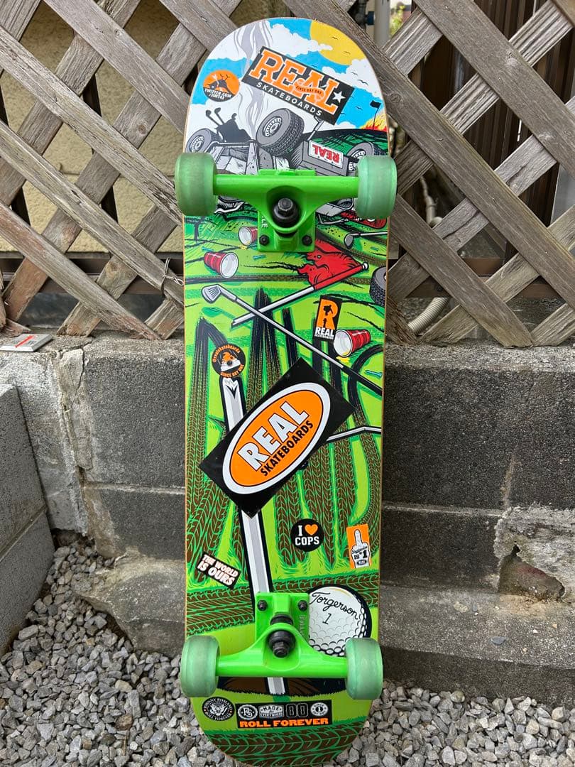REAL スケートボード コンプリート