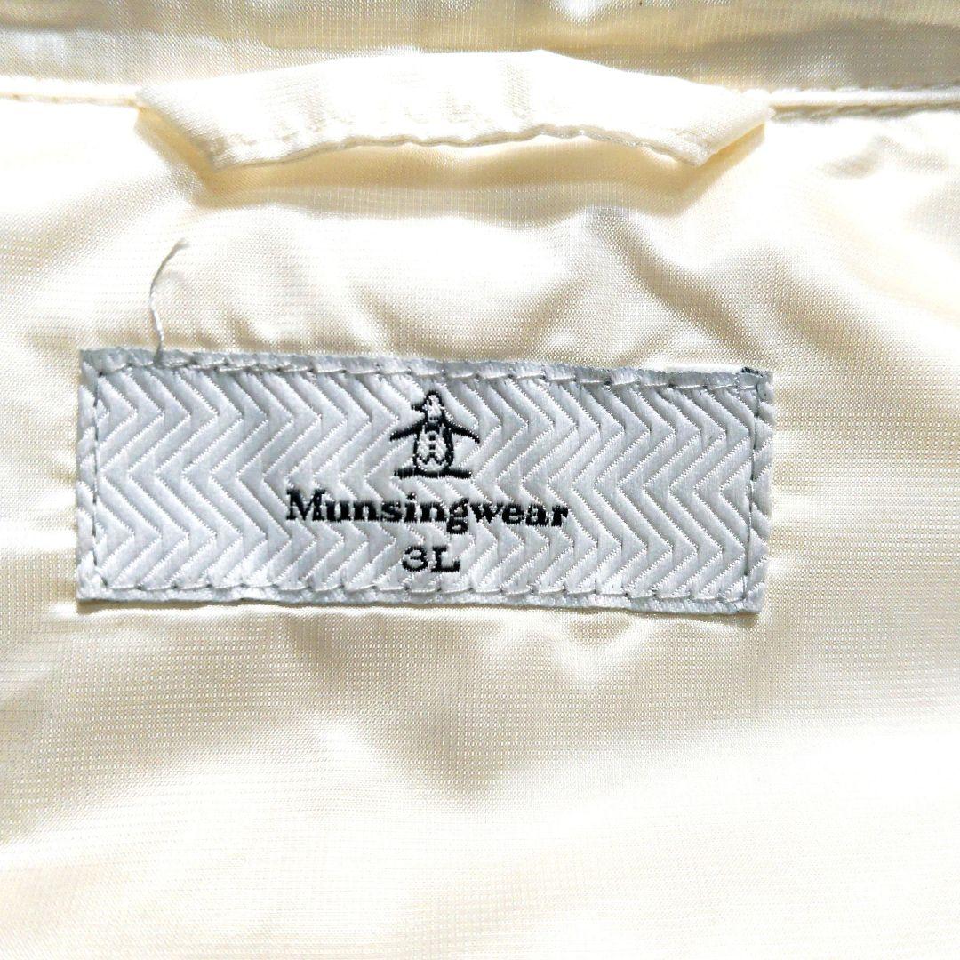 大きいサイズ Munsingwear ノースリーブダウンワンピース 3Lサイズ