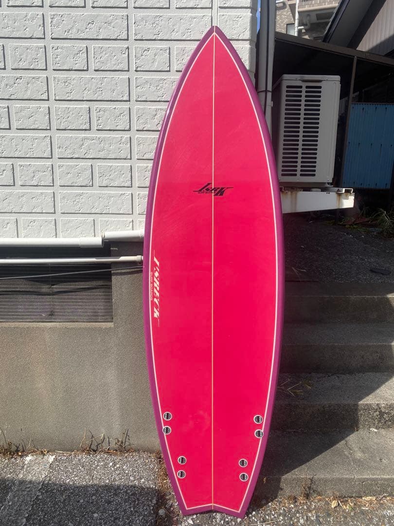 アイズレック　クワッドフィン付き　フィッシュテイル 長さ5’10