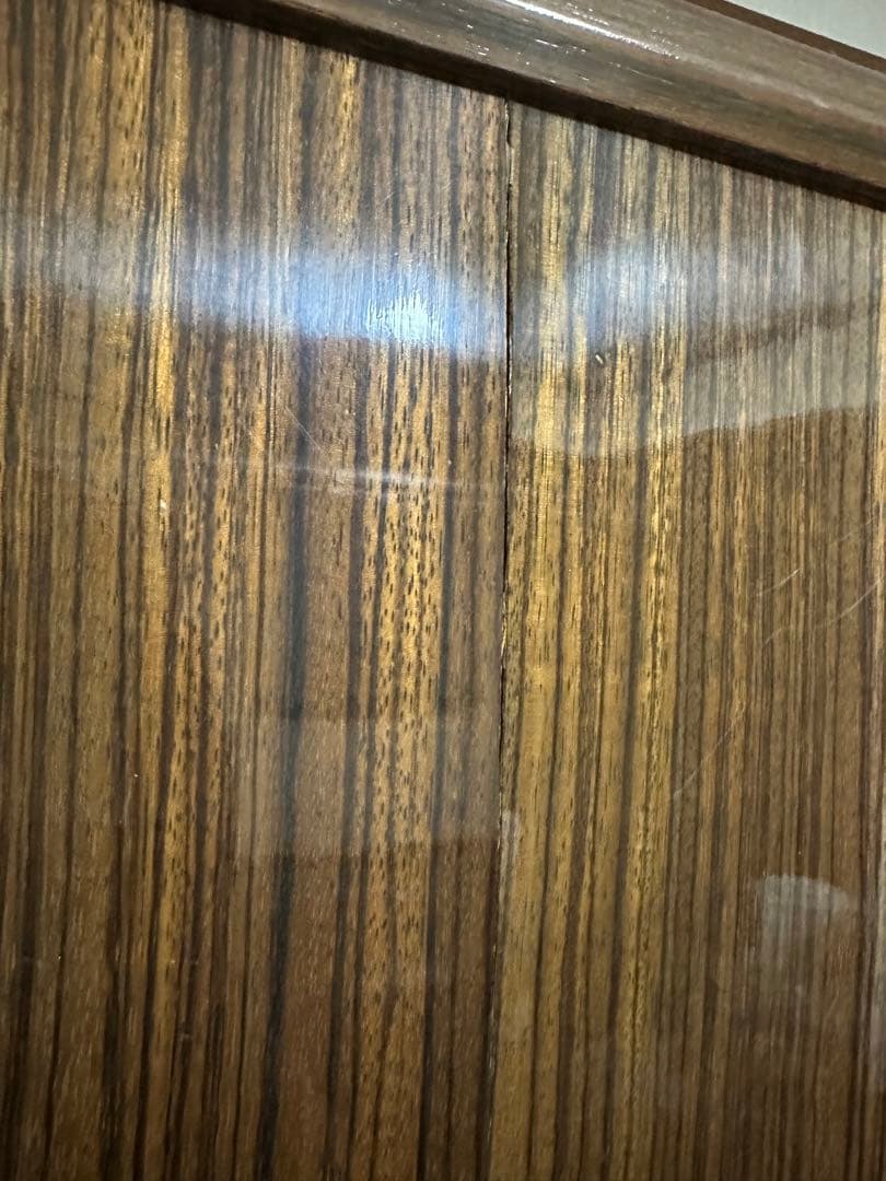 ブラウンストライプチェスト タンス　箪笥